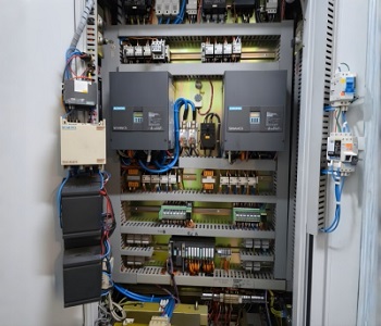 Control and automation panel layout